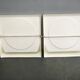 Pair of Italian Space Age Terry Plastic Mirrors, 1970s