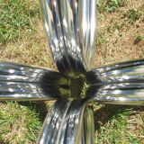 Vintage marble roundtable