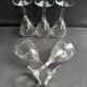 5 Saint Louis Manon wine glasses