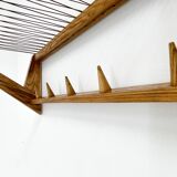 Mid-century Wooden Wall Hanger by ULUV, Czechoslovakia, 1960s