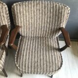 Set of 2 Vintage Cocktail Club Chairs, 1950s