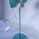 Turquoise blue articulated lamp