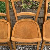 4 vintage Luterma bistro chairs 1940