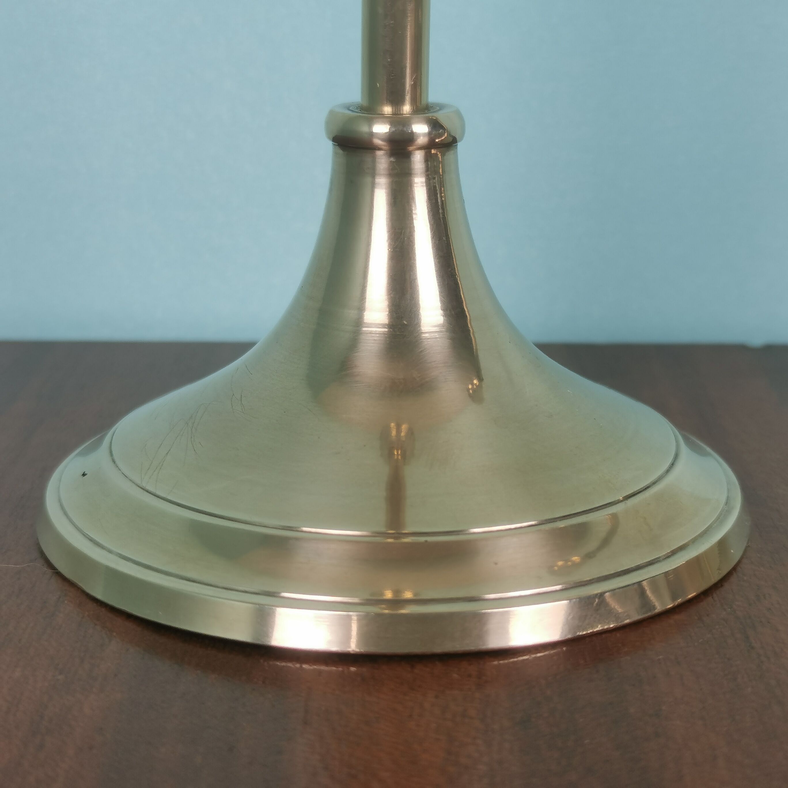 Brass candle holders