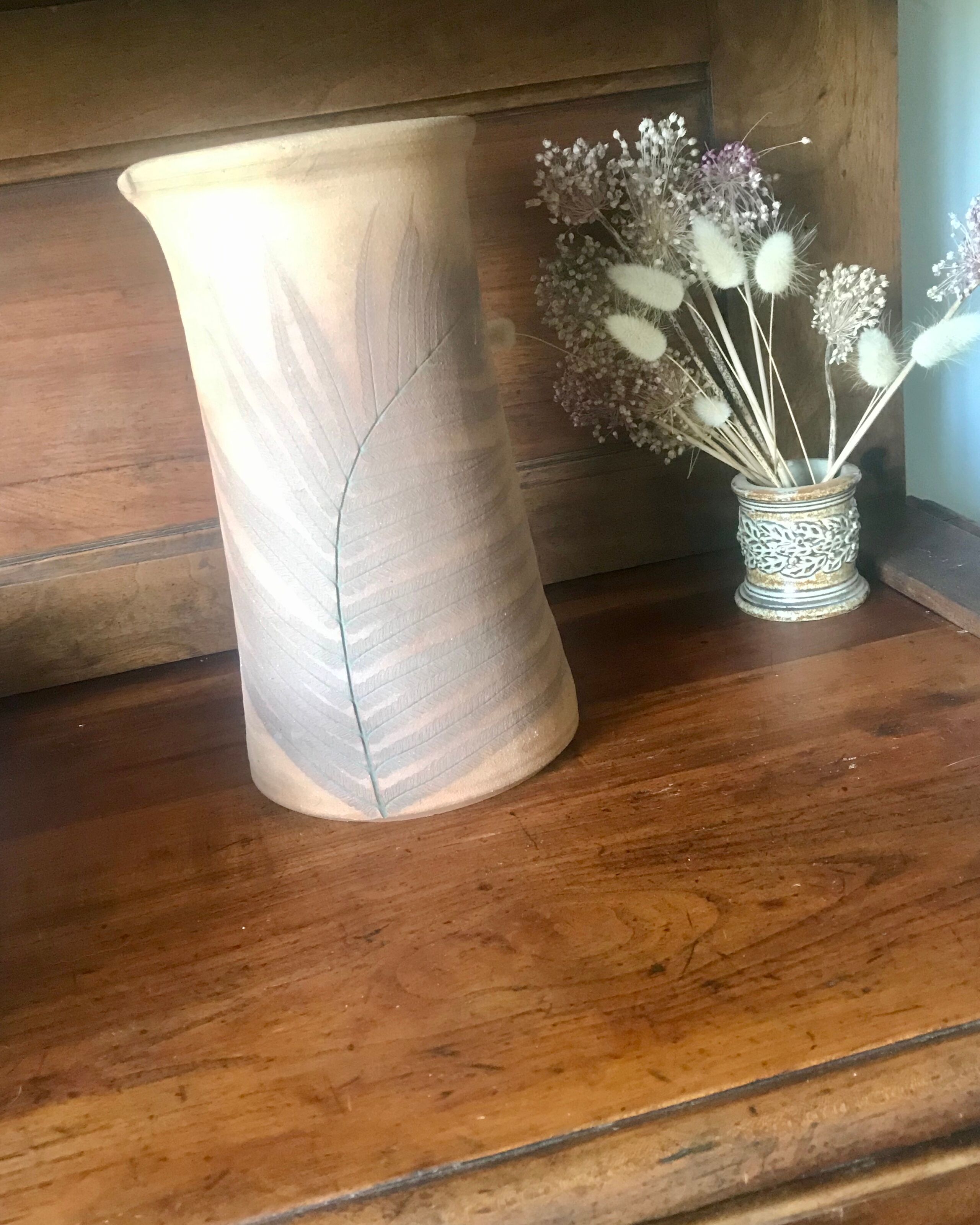 Vintage terracotta vase