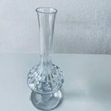 Crystal footed vase