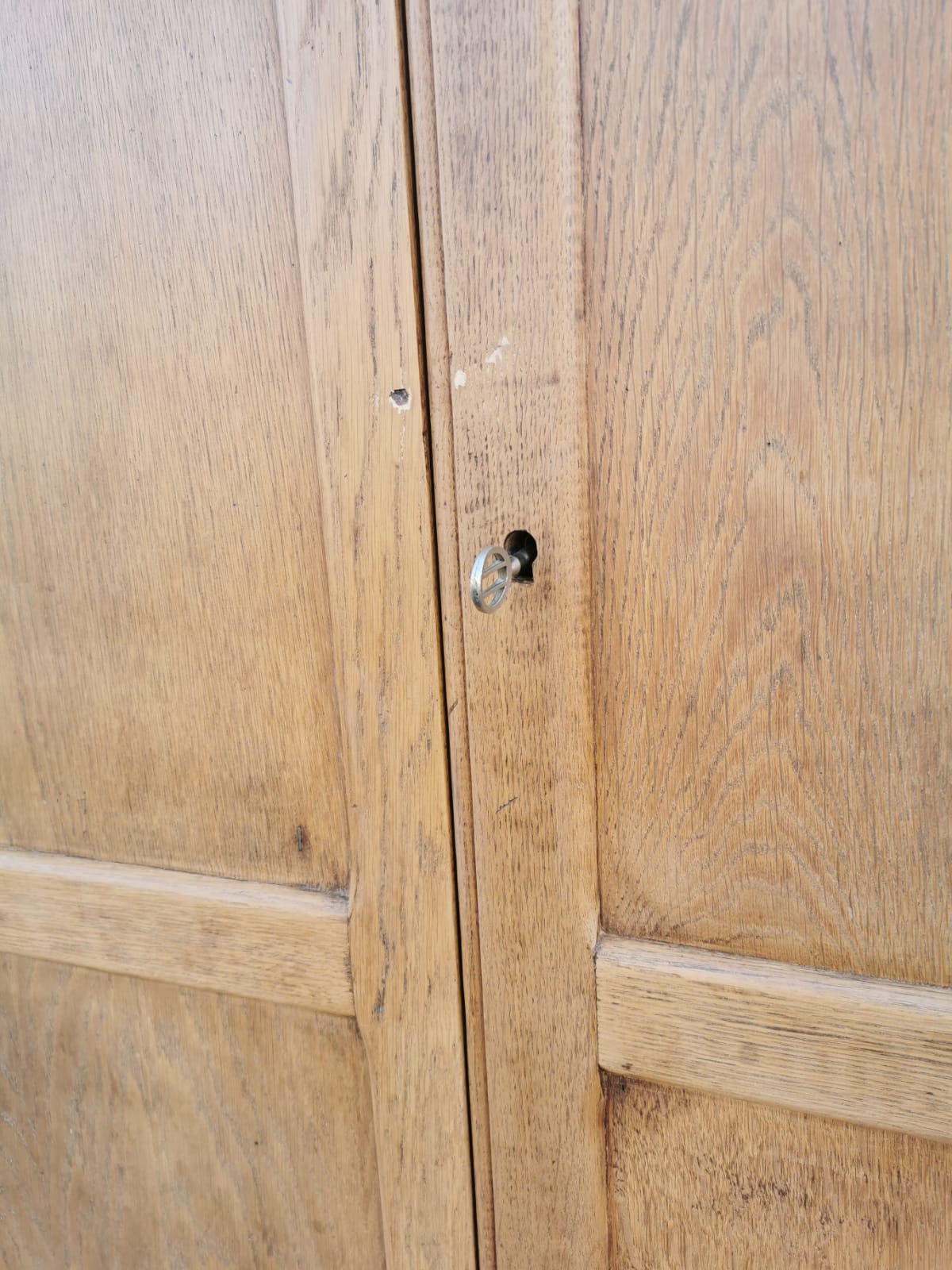 Parisian oak cabinet