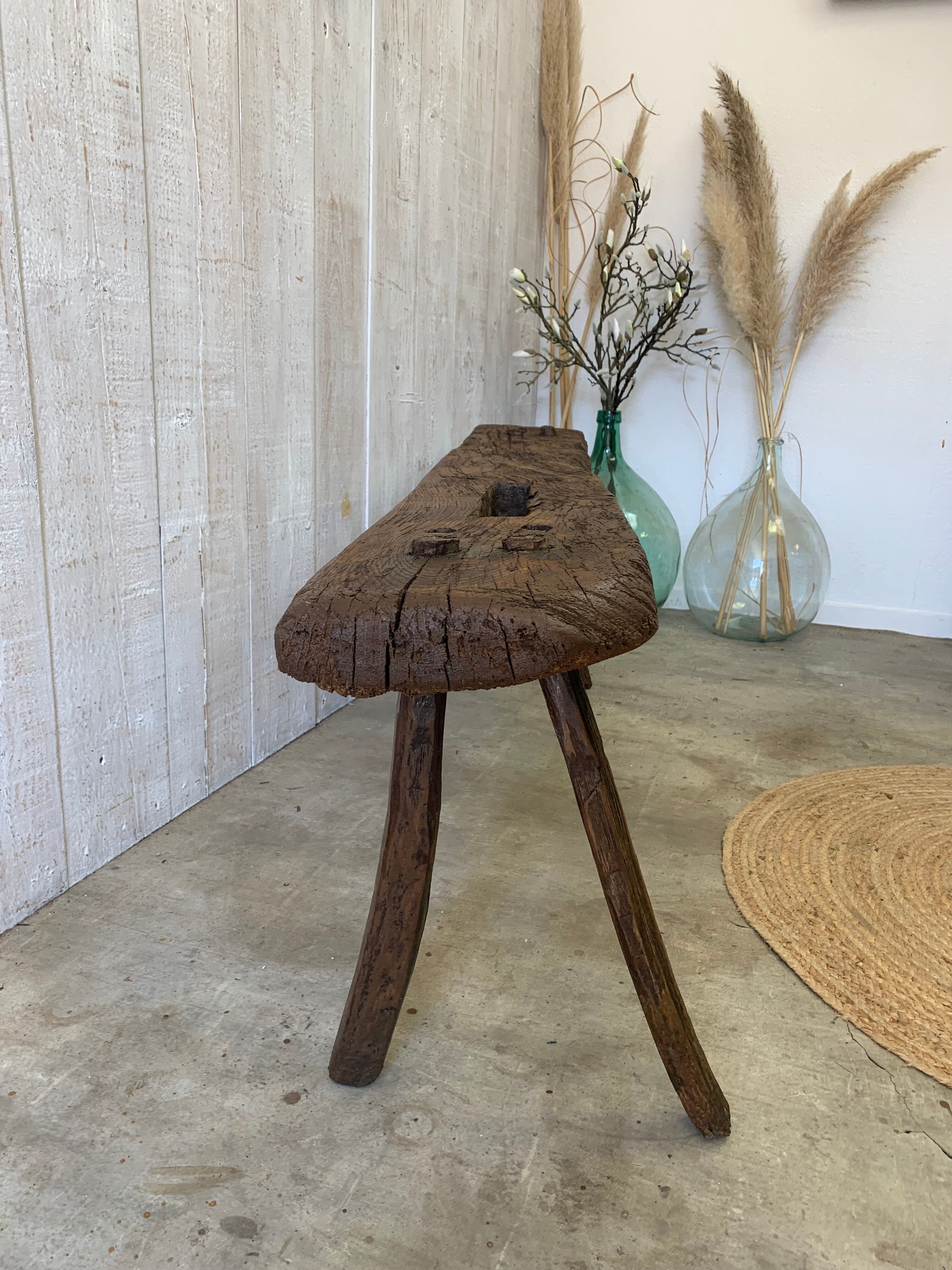 Banc  de tonnelier ancien