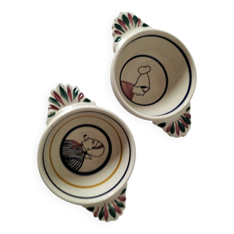 Bagnole Handled Bowls