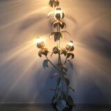 Gilded flower floor lamp,1960s-1970s