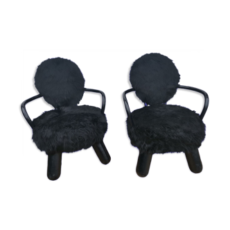 Pair of armchairs Olivier Schrijver