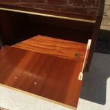 Pair vintage bedside