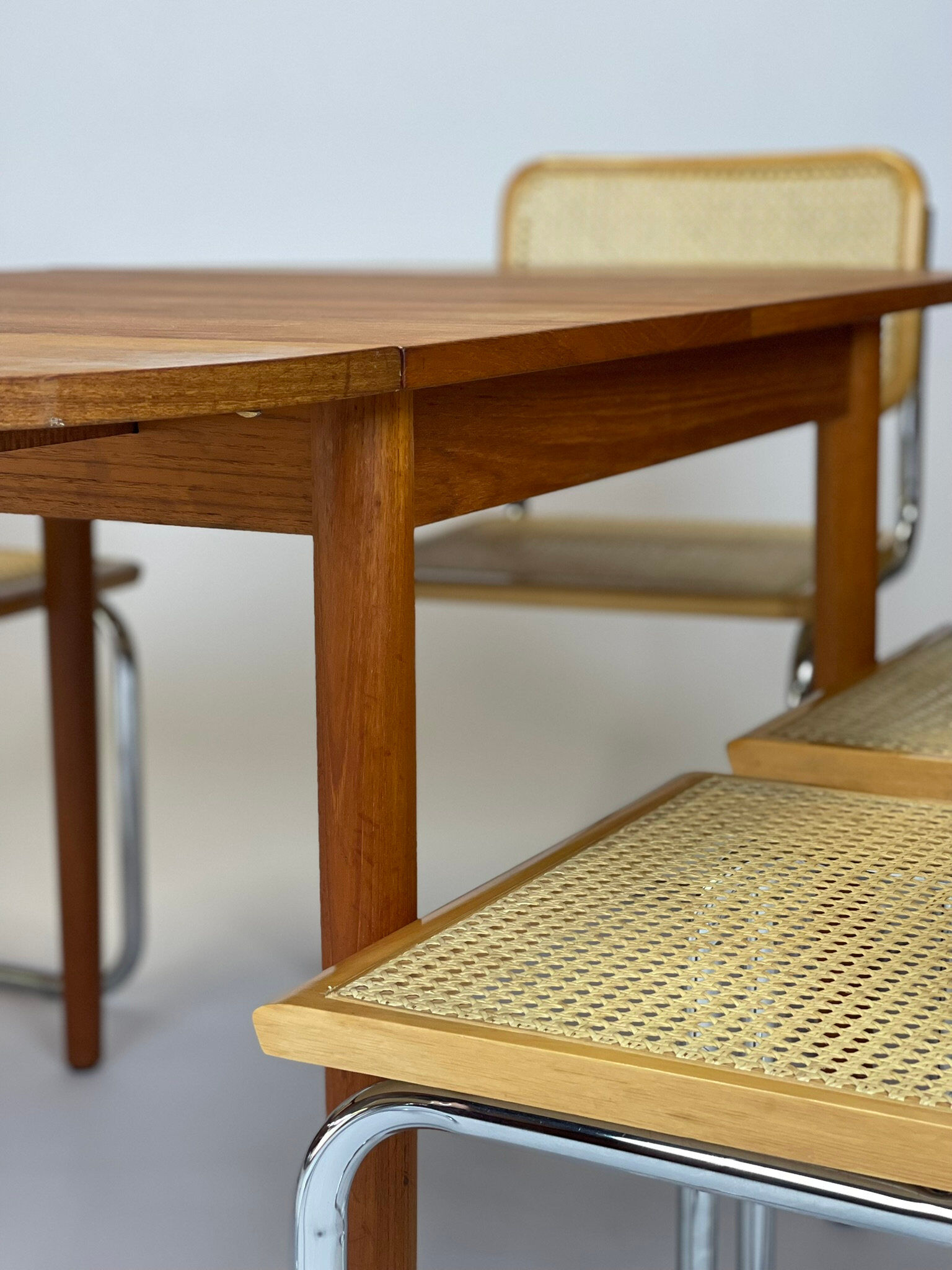 Scandinavian teak dining table