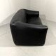 De Sede DS 47 dark brown neckleather 2-1/2 seats sofa