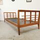 Paire de lits jumeaux vintage 1950