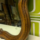 Old oak mirror
