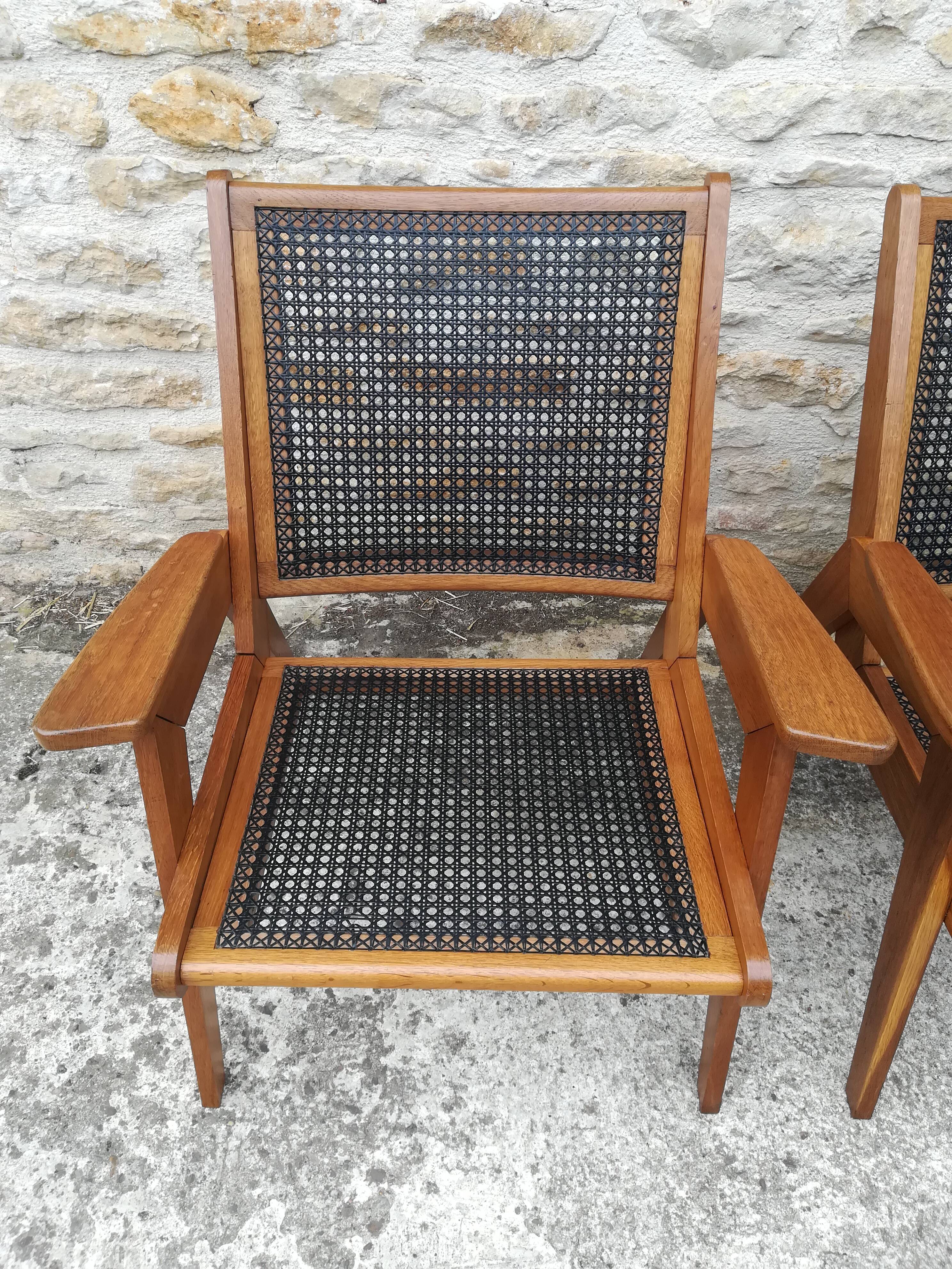 80s canning armchairs