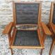 80s canning armchairs