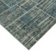 Handmade anatolian vintage 171 cm x 240 cm blue patchwork carpet