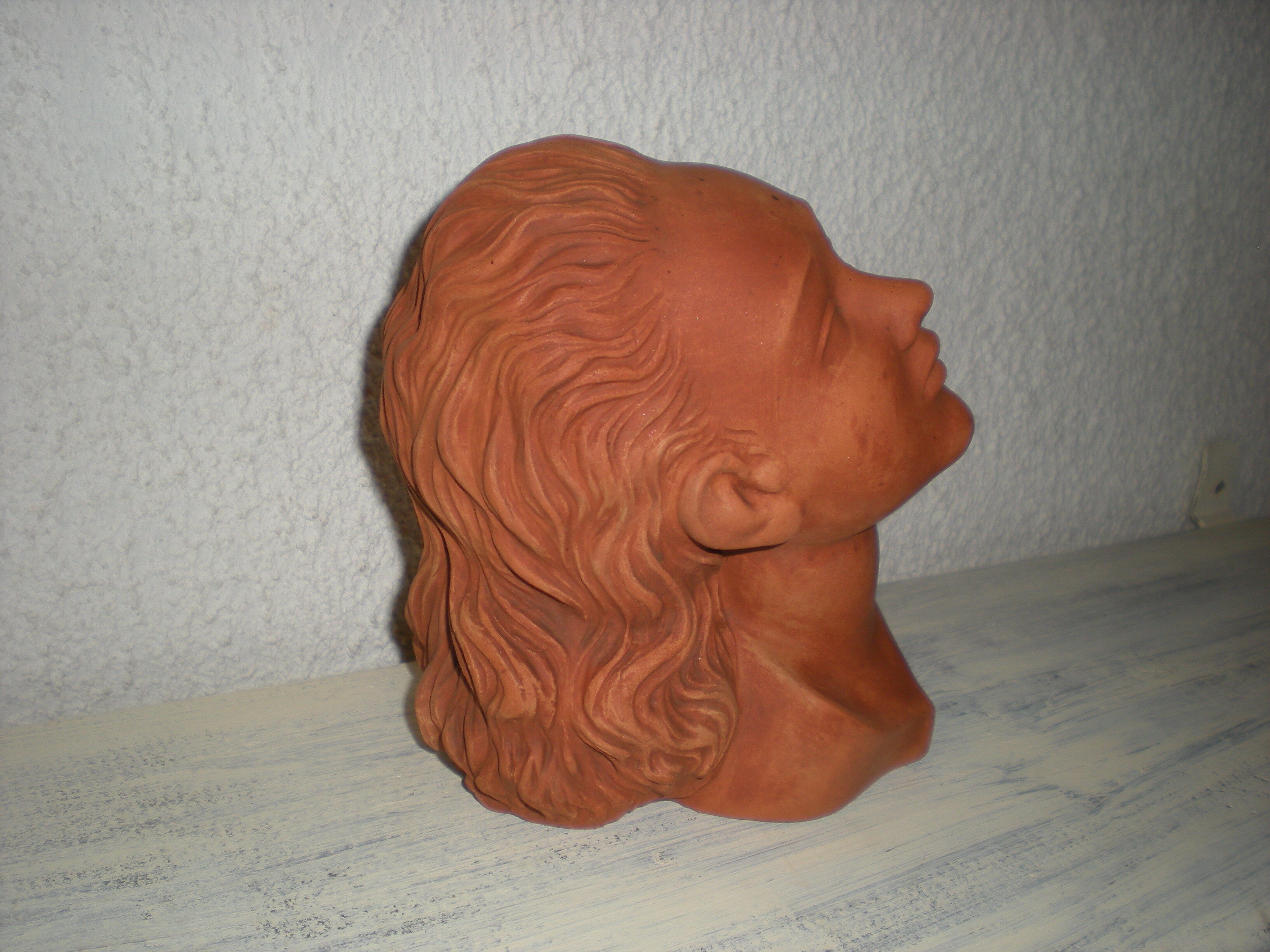 Terracotta bust