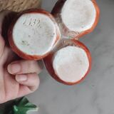 Salière poivrière pot a moutarde barbotine