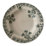 4 green BFK nasturtium plates