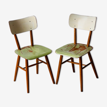 Ton bistro chairs, set of 2