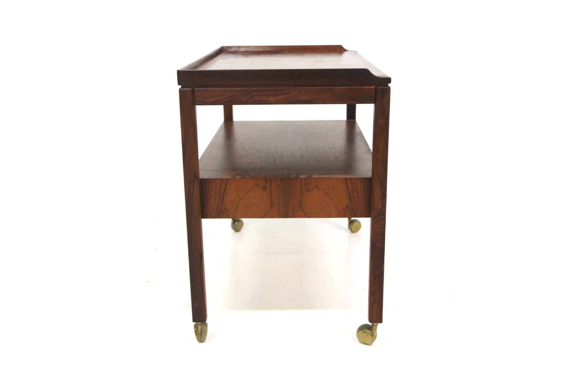 Scandinavian rosewood server "Casino" Engström & Myrstrand for Tingströms, Sweden, 1960