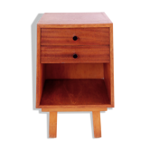 small extra cabinet or trapezoidal bedside