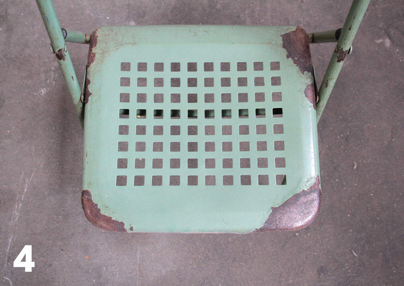 4 chairs of bleachers