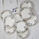 Flat plates 9 earthenware, model Palermo de Villeroy and Boch