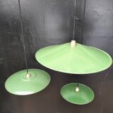 3 enamelled sheet metal suspensions