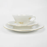 Porcelain breakfast set, Chodziez, Poland, 1950s