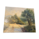 Peinture 'Chemin de sainte victoire" J. Jullien
