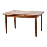 Midcentury Danish Extending Teak Table by A.M. Mobelfabrik.