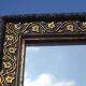 Black and gold mirror, vine leaves 63x88cm