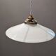 Suspension en opaline blanche, 1930