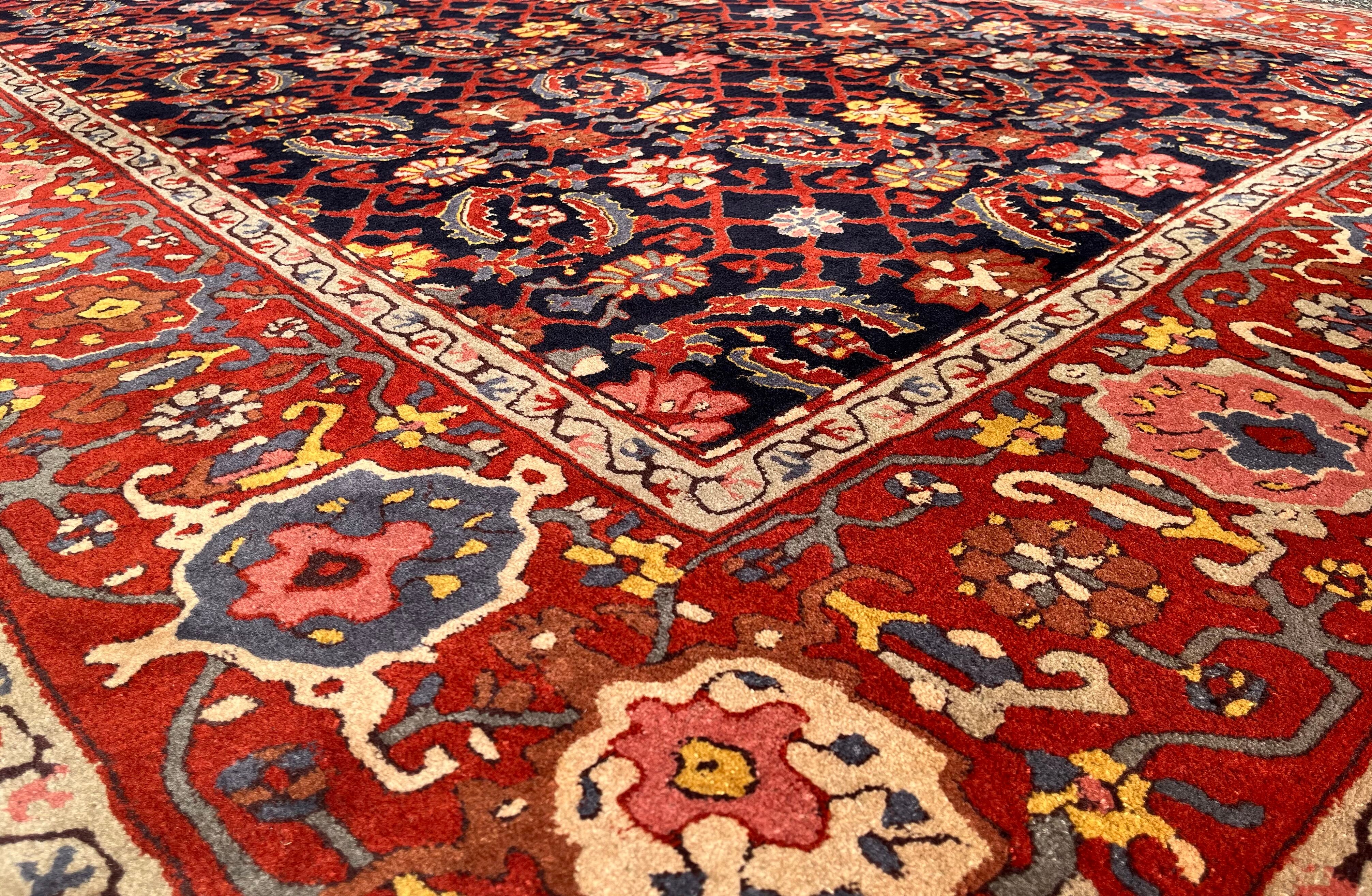 Tapis Tetex Crocheté Design Hérati