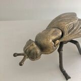 Cendrier zoomorphe laiton
