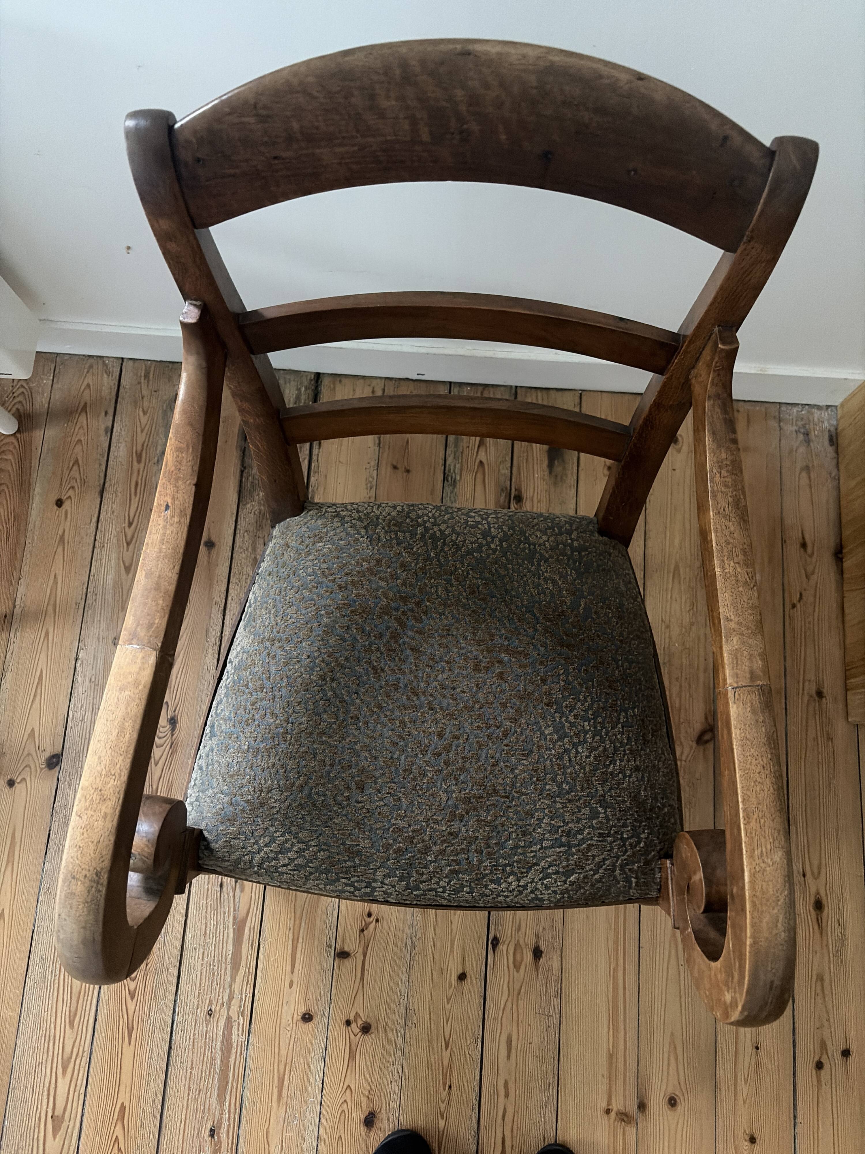 Fauteuil à crosse