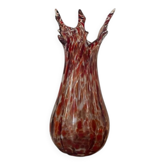 Vintage Murano Tricorn Vase