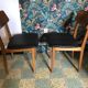 Pair of vintage Scandinavian chairs 1960's