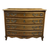walnut chest of drawers