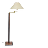 Lampadaire liseuse à bras articulé de Robert De Schuytener