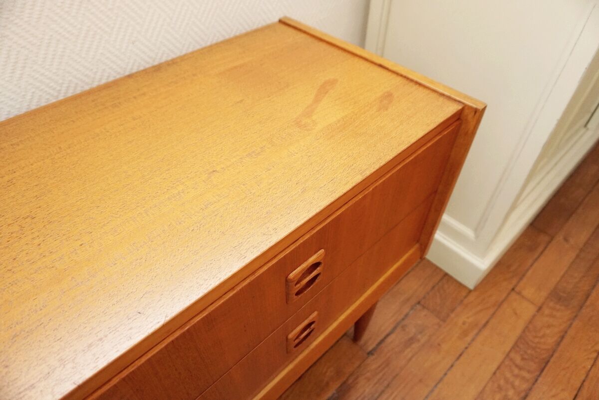 Scandinavian teak TV cabinet