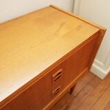 Scandinavian teak TV cabinet