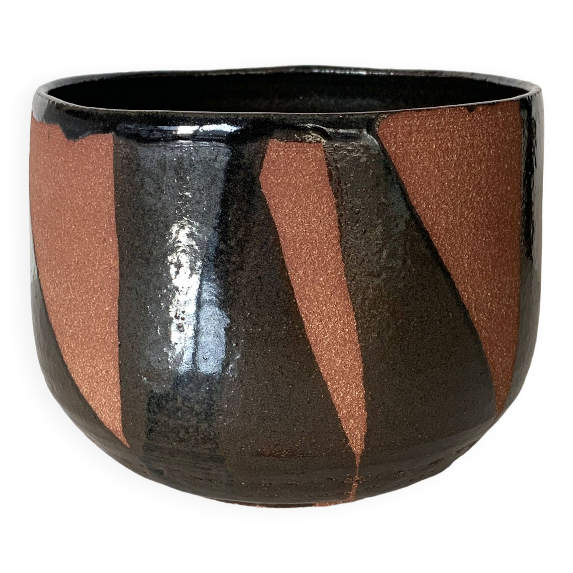 Stoneware salad bowl