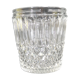 Vase / Bucket with champagne molded glass / vintage