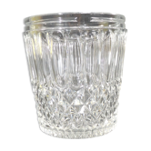 Vase seau a champagne verre moulé vintage