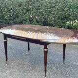 Imperial Scandinavian Round Oval Extendable Rosewood Dining Table 2